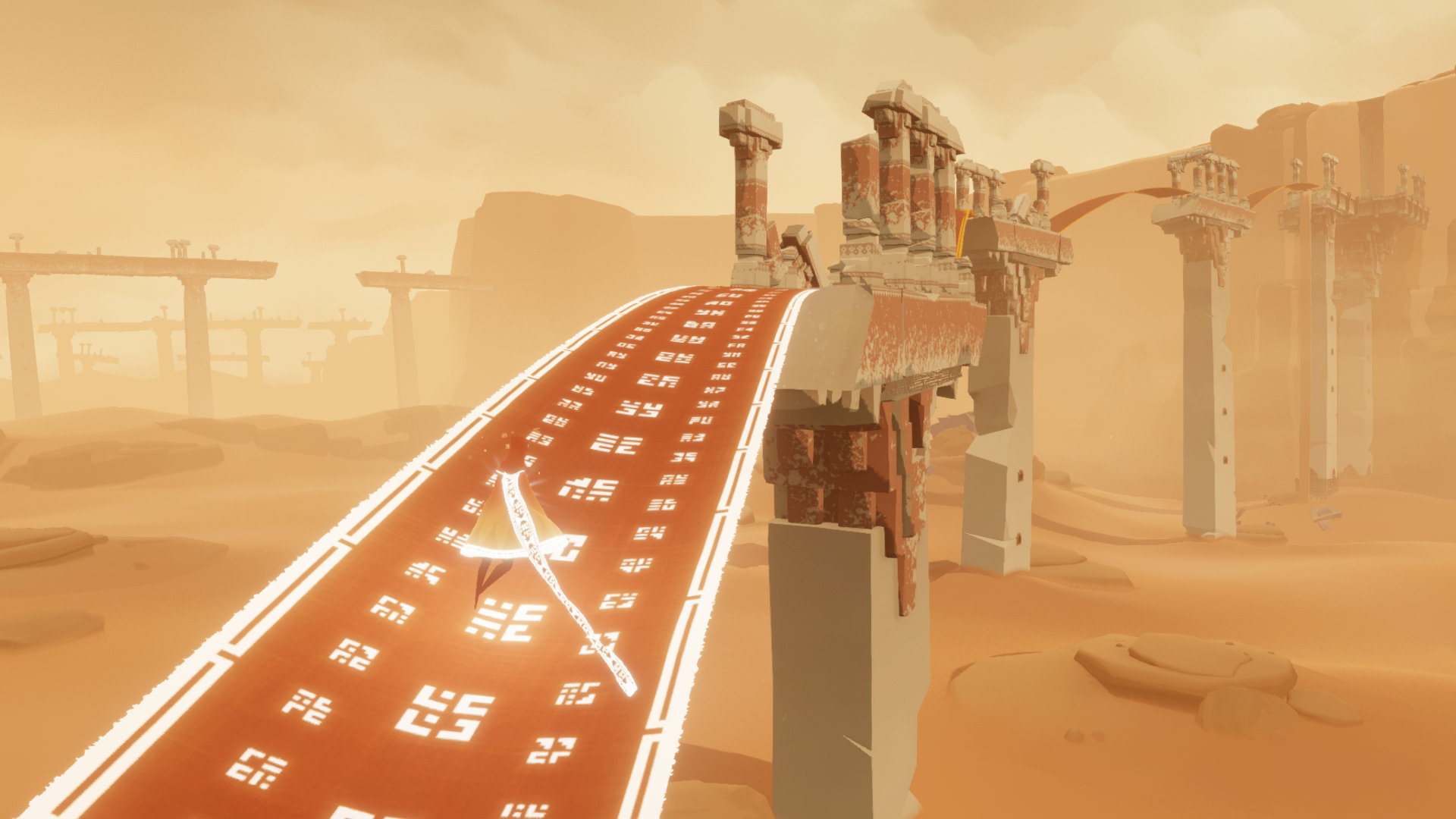 Screenshot of game Journey